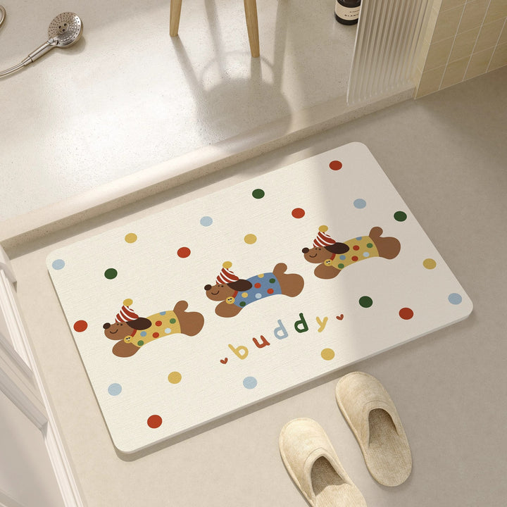 Cute Animal-Themed Bathroom Mat Stornfield