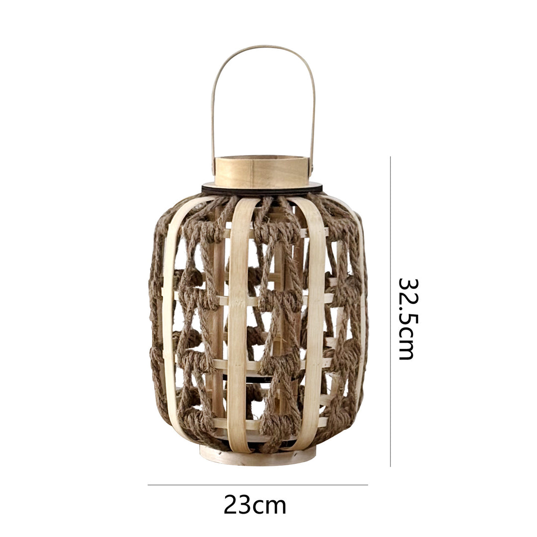 Decorative Rattan Lantern Stornfield
