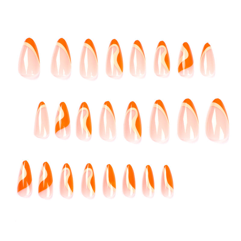 Artful Stiletto Press-On Nails Stornfield