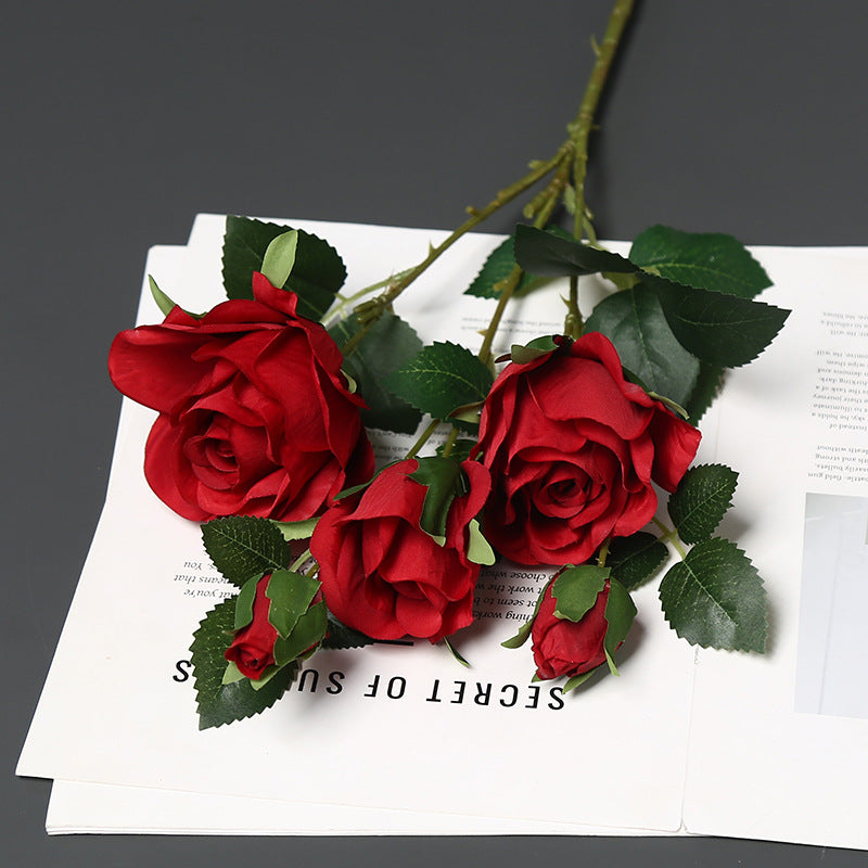 Soft Silk Rose Arrangement