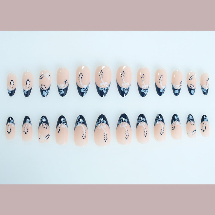 Floral Elegance Acrylic Nail Art Stornfield