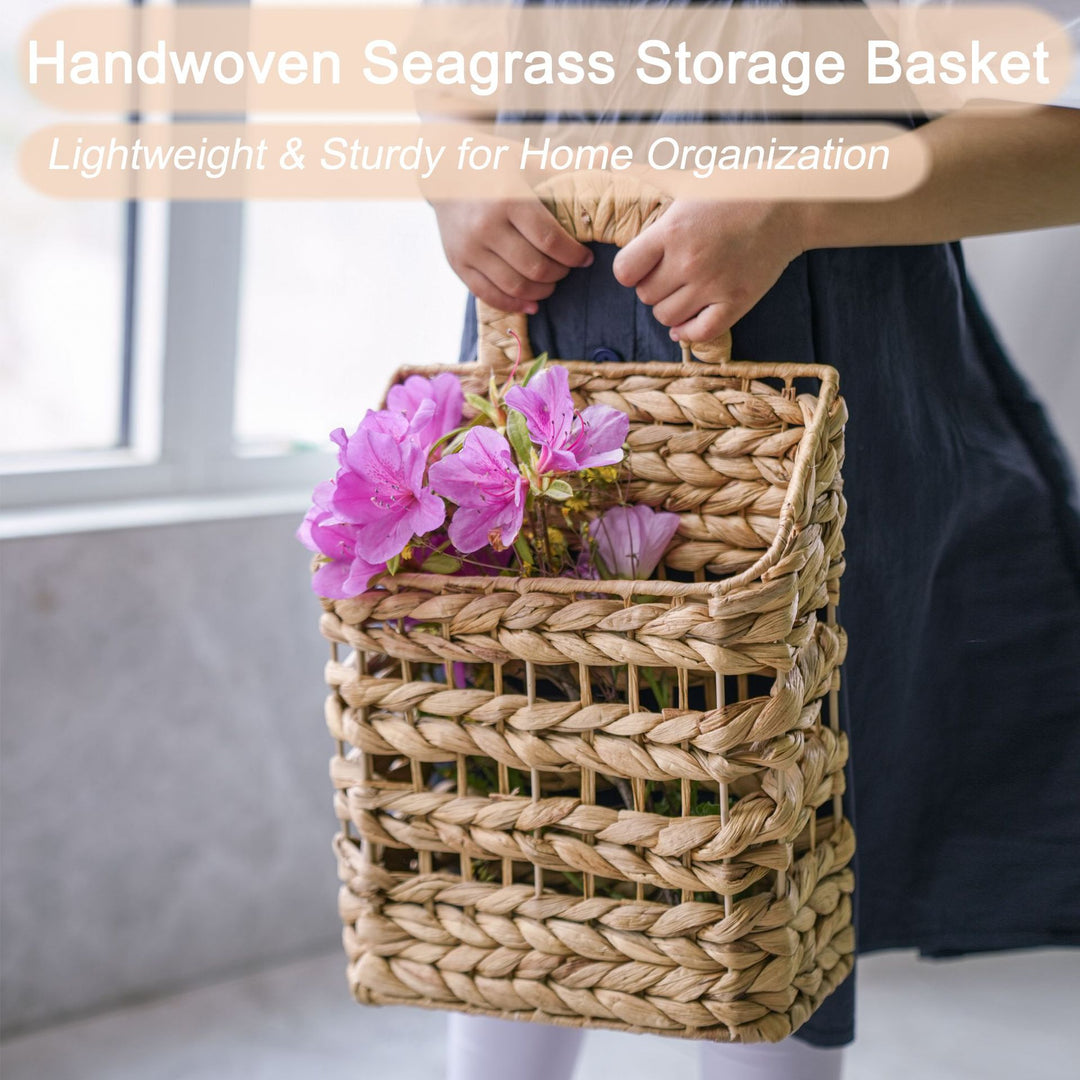 Decorative Woven Wall Flower Holder Stornfield
