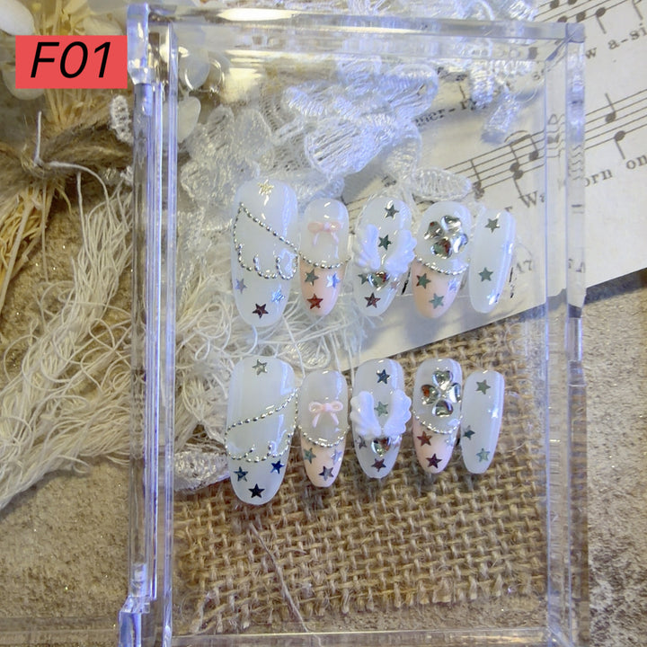 Decorative Press-On Nail Art Set 1790731572