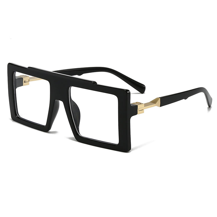 Ladies fashionable sunglasses with rectangular frame Stornfield