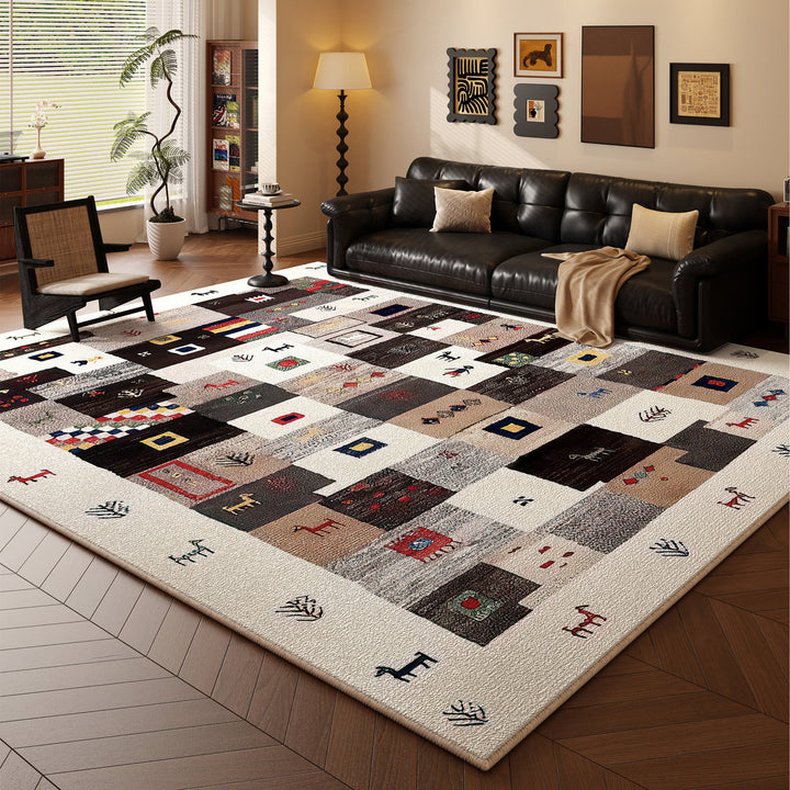 Multi-Pattern Decorative Area Rug Stornfield