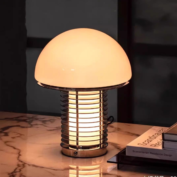 Stylish Modern Table Lamp with Decorative Metallic Base