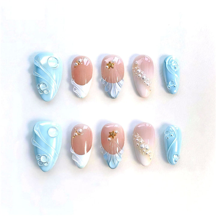 Decorative Acrylic Nail Art Extensions Stornfield