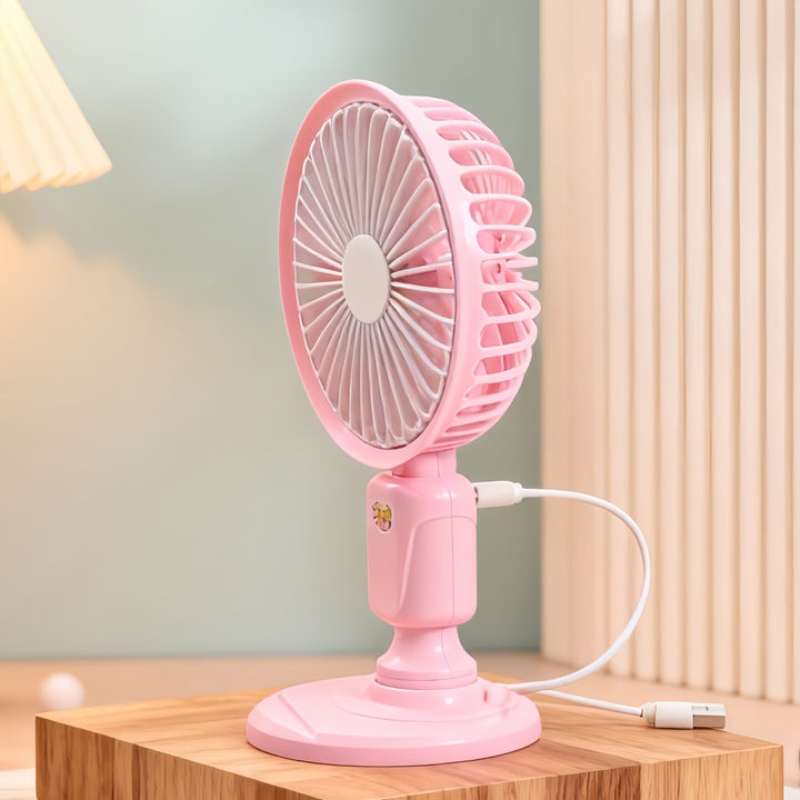 Women portable table fan with versatile tilt adjustment Stornfield