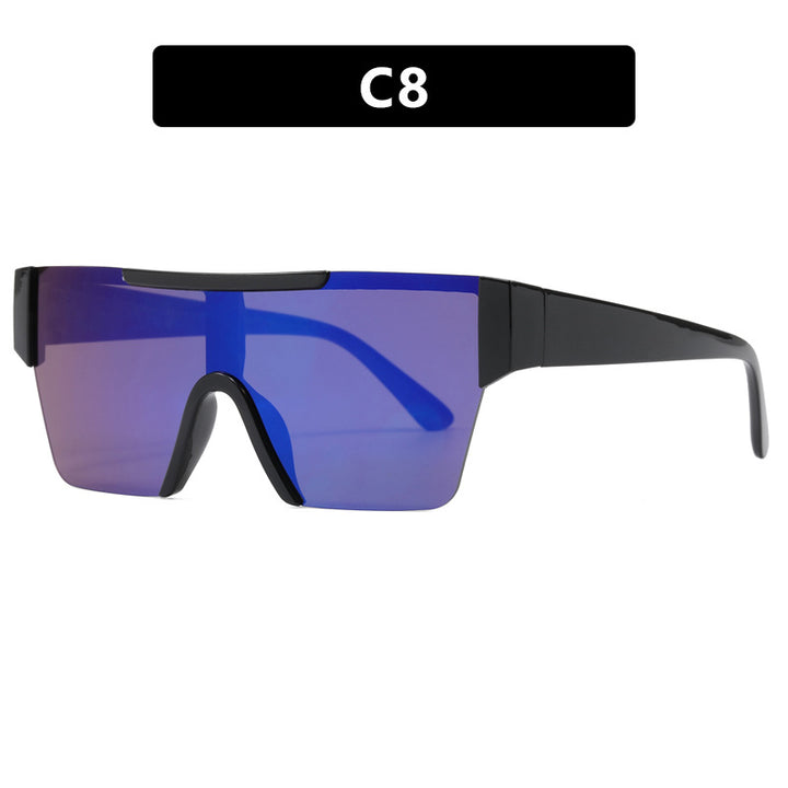 Women's futuristic sports sunglasses with UV protection and wide lens area Stornfield
