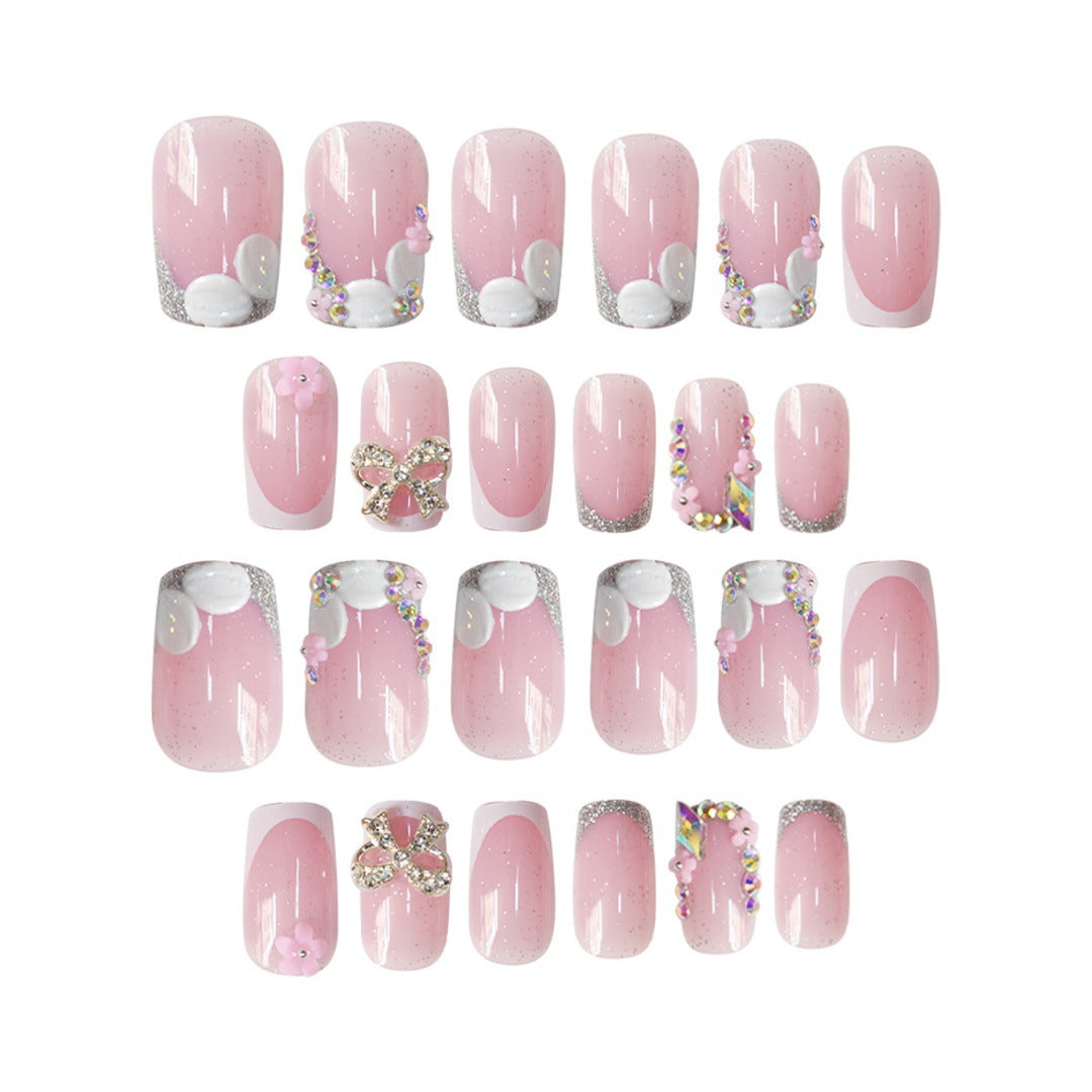 Floral Accent Nail Art Extensions Stornfield