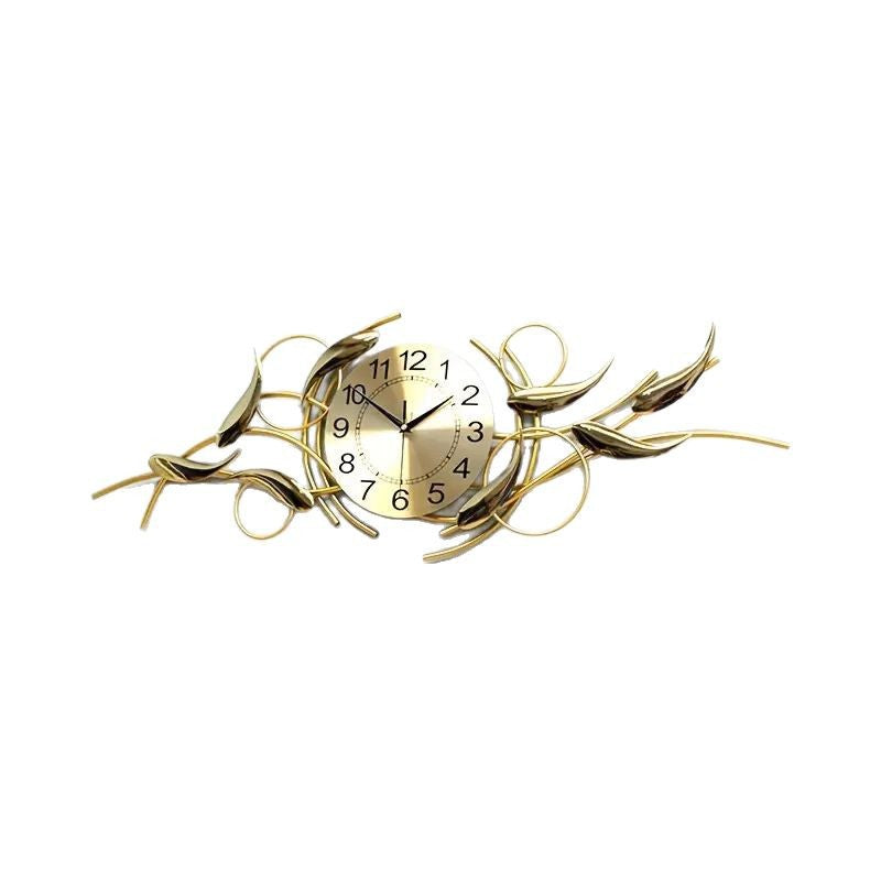 Ornate Decorative Metal Wall Clock Stornfield