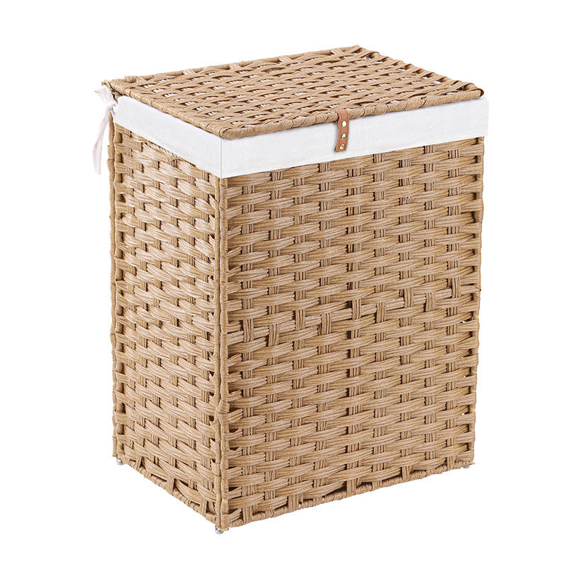 Woven Storage Cube with Lid Stornfield