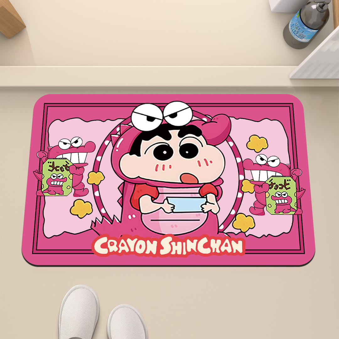 Cartoon Character Themed Bath Mat