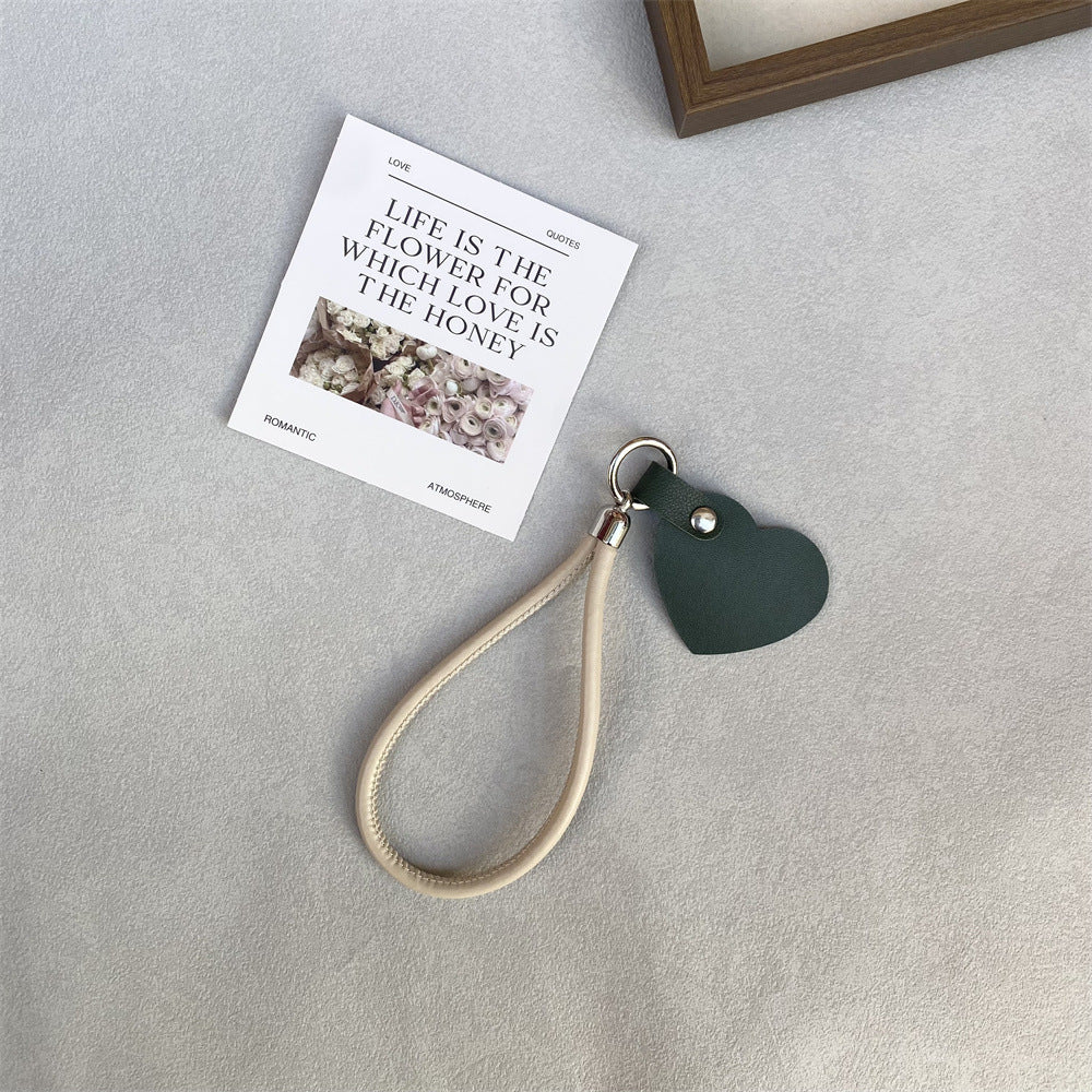 Leather Heart Keychain Stornfield