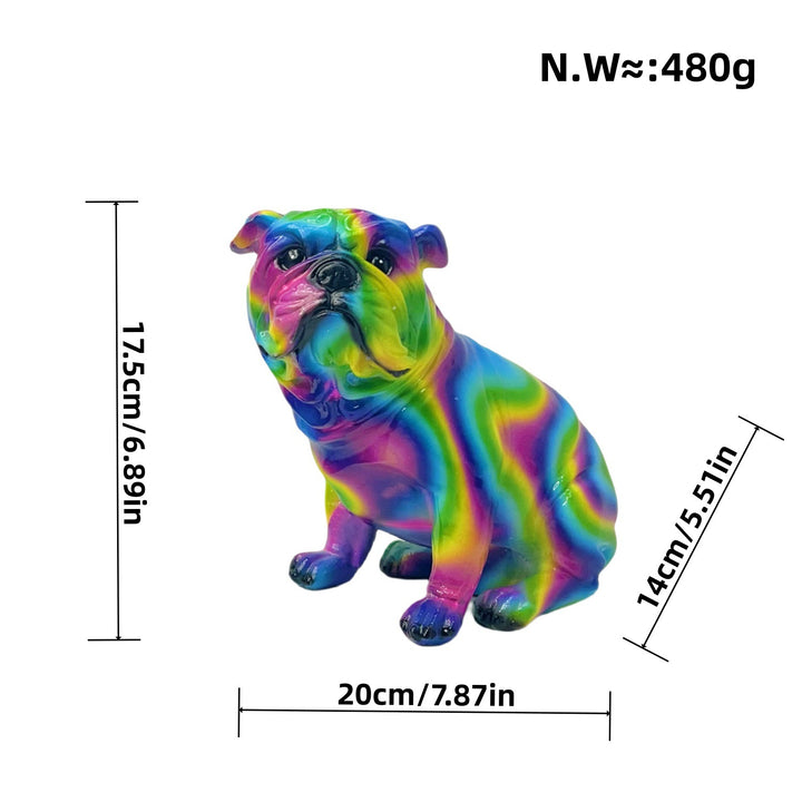 Artistic Bulldog Figurine Stornfield