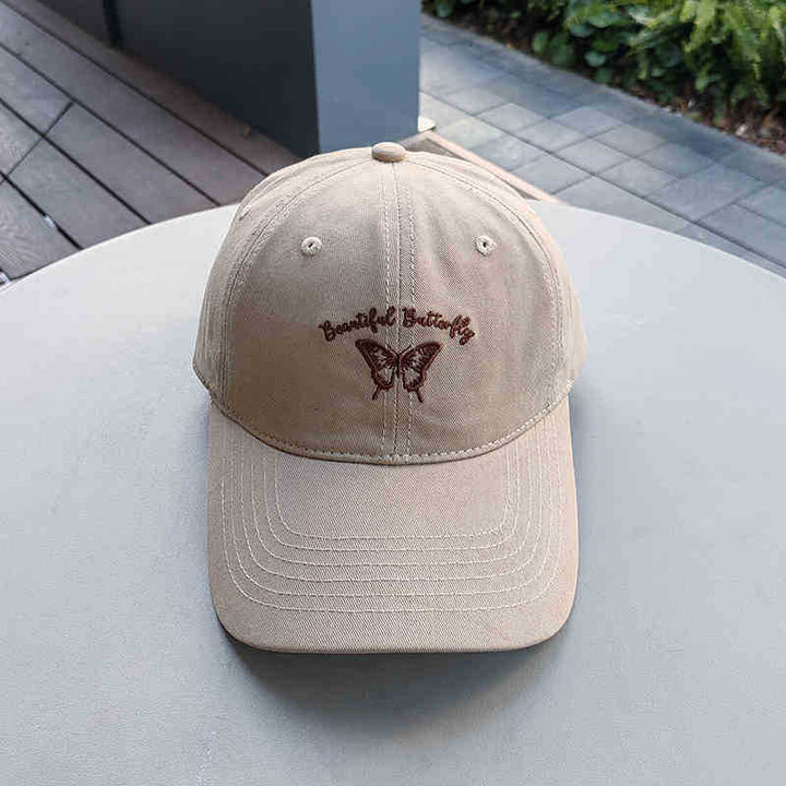 Women's Embroidered Butterfly Cap Stornfield