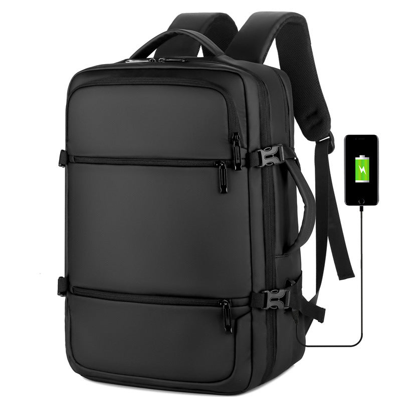 Versatile Tech-Integrated Travel Backpack Stornfield