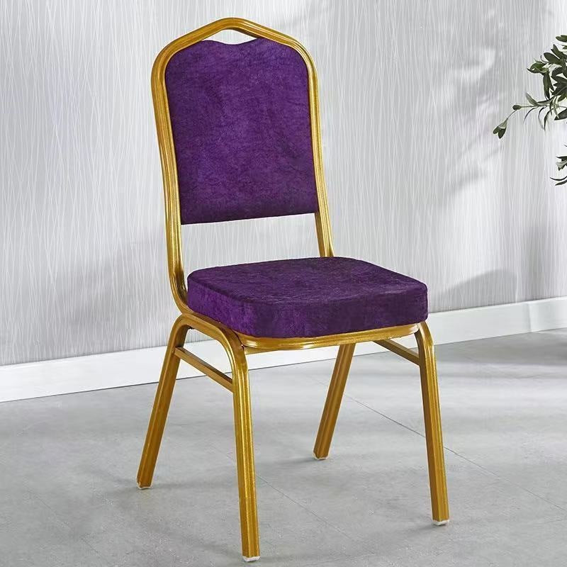 Elegant Upholstered Dining Chair with Gold Frame Stornfield