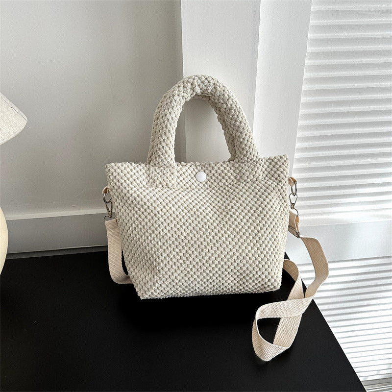 Stylish Soft Fabric Handbag