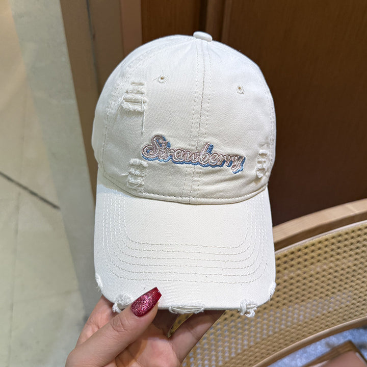 Women's Distressed Cotton Cap Stornfield