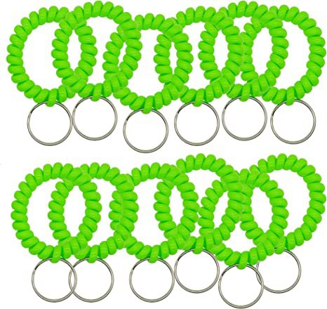 Colorful Hair Tie Keychain Set Stornfield