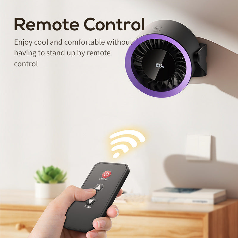 Unisex Portable Rechargeable High-Performance Cooling Fan Stornfield