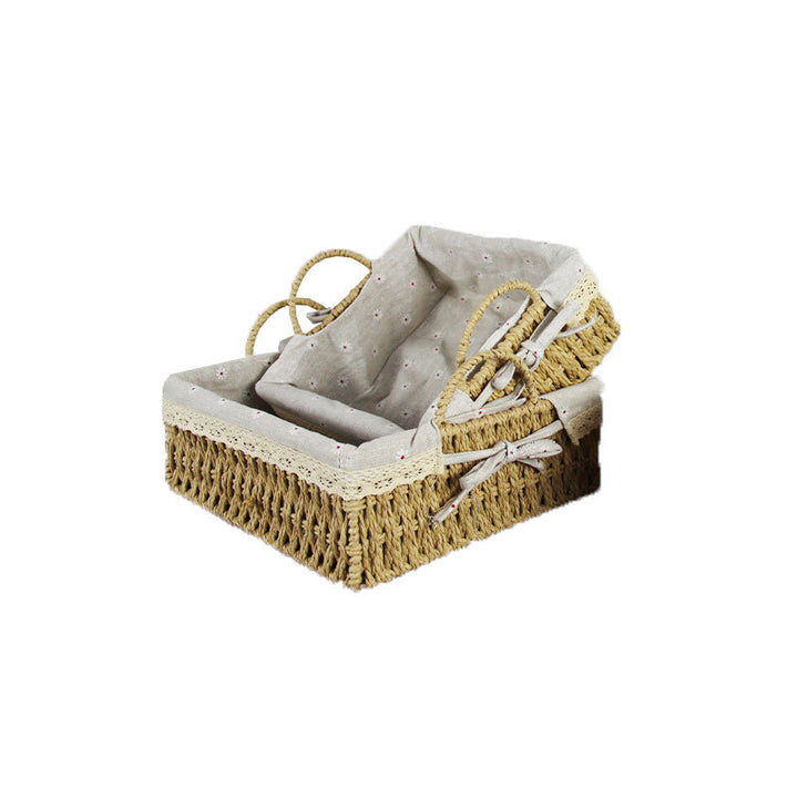 Handcrafted Woven Storage Basket Stornfield