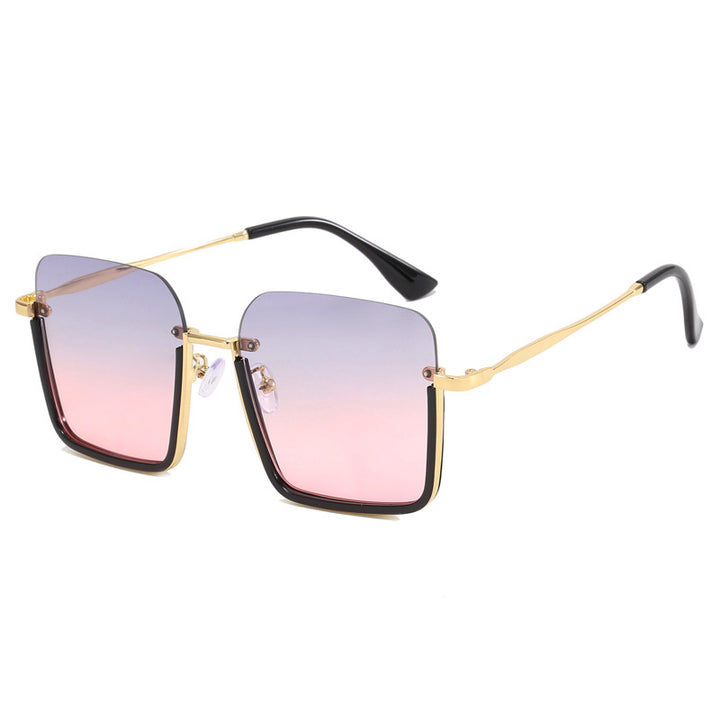 Women oversized sunglasses with elegant geometric frame Stornfield