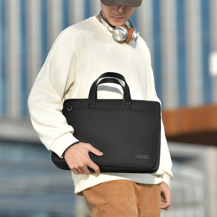 Professional Dual-Compartment Briefcase Stornfield