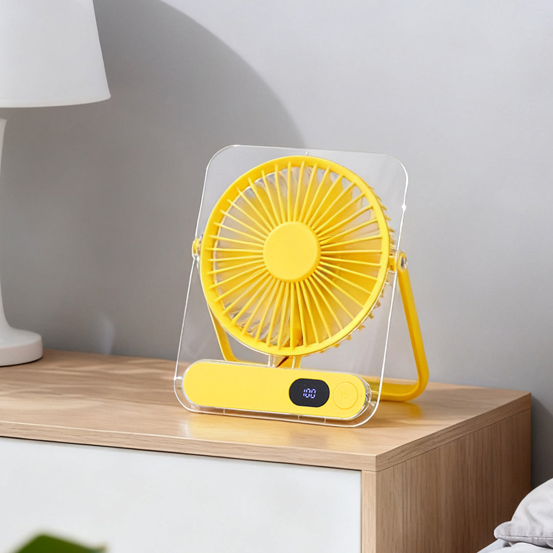 Adjustable Rechargeable Desk Fan Stornfield