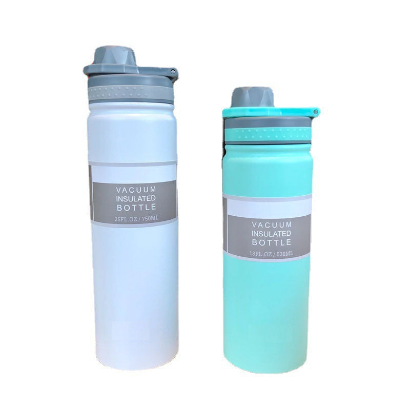 Women's insulated drinking bottle with integrated silicone drinking lid Stornfield