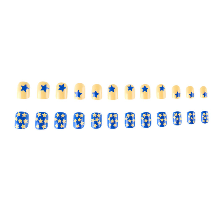 Creative Star-Printed Nail Art Set Stornfield