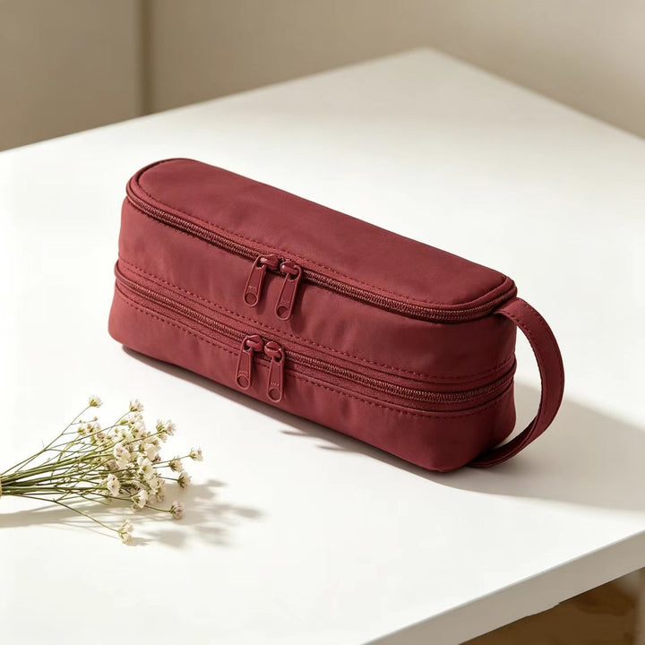 Slim Zippered Pencil Case