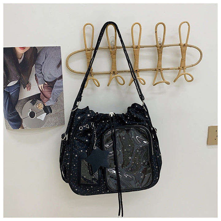 Stylish Multi-Pocket Drawstring Tote Bag Stornfield