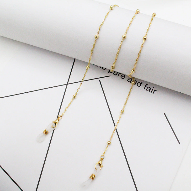 Minimalist Eyewear Retainer Chain Stornfield
