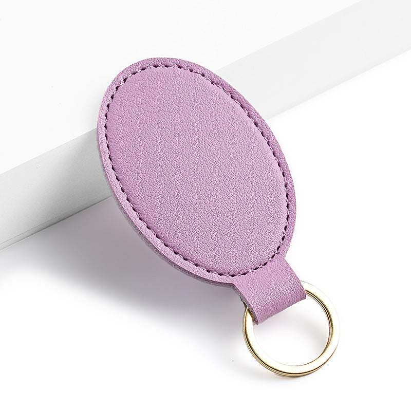 Unisex keychain made of high-quality artificial leather with stylish design Kalsten