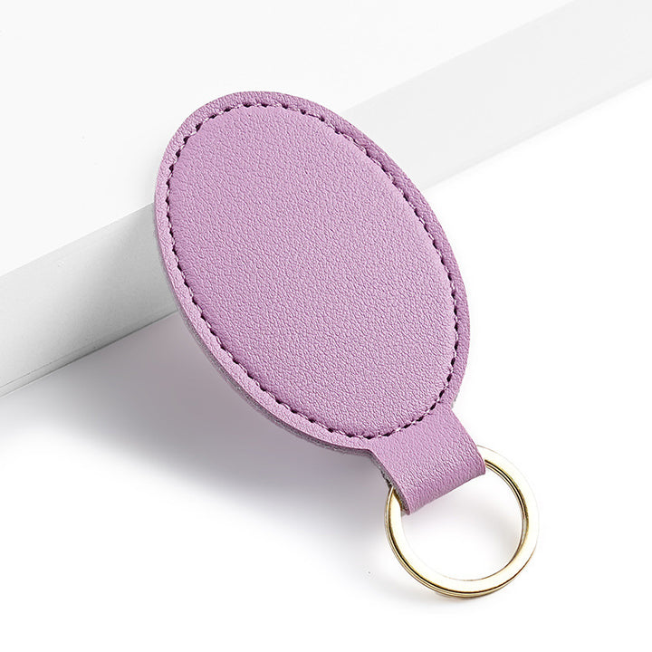 Unisex keychain made of high-quality artificial leather with stylish design Kalsten