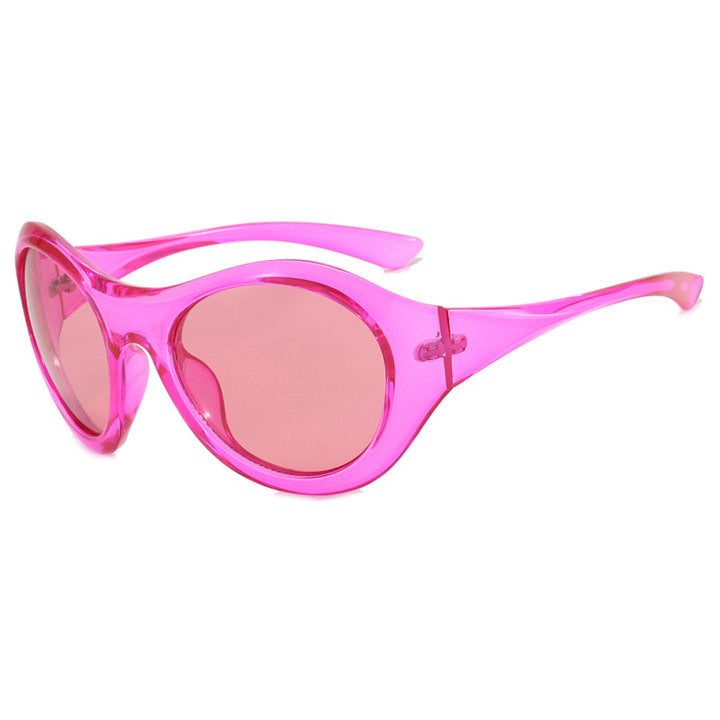 Ladies retro-inspired sunglasses with oversized frame and protective lenses Stornfield