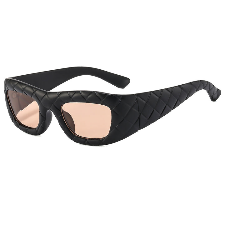 Ladies extravagant sunglasses with textured frame Stornfield
