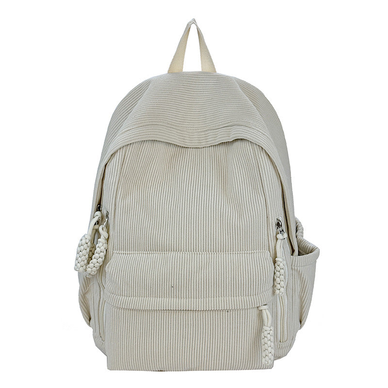Backpack Made of Durable Ribbed Material Stornfield
