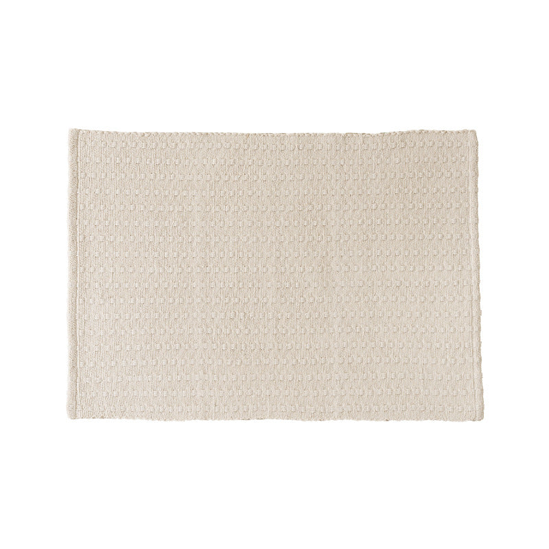 Rectangular placemat made of textured waffle weave Stornfield