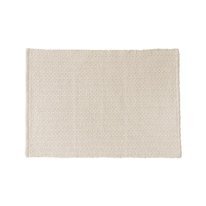 Rectangular placemat made of textured waffle weave Stornfield