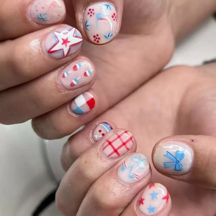 Creative nail art with summer motifs Stornfield