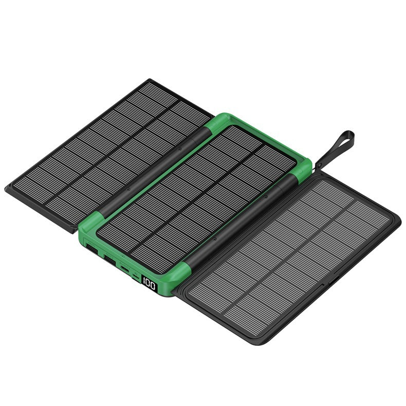 Portable Solar Power Bank with Multifunctional Charging Function Stornfield