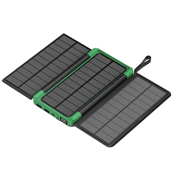 Portable Solar Power Bank with Multifunctional Charging Function Stornfield