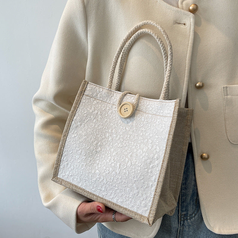 Elegant Textured Mini Tote Bag