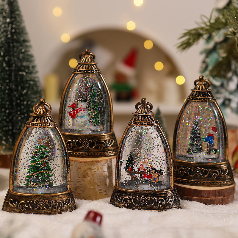 Nostalgic Snow Globe Lantern Stornfield
