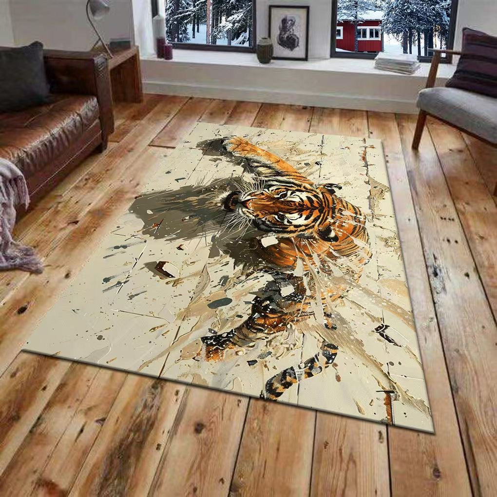 3D Printed Tiger Wall Mural Stornfield