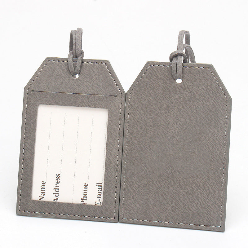 Premium Leather Travel Luggage Tag Stornfield