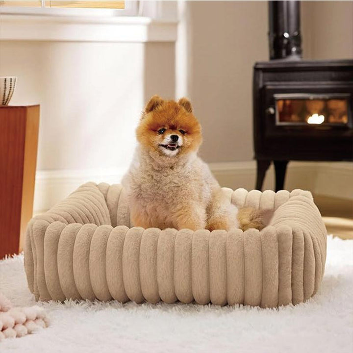 Cozy Plush Dog Bed